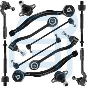 Kit Triangle Bras de Suspension Avant 12 Pièces pour BMW X5 E53