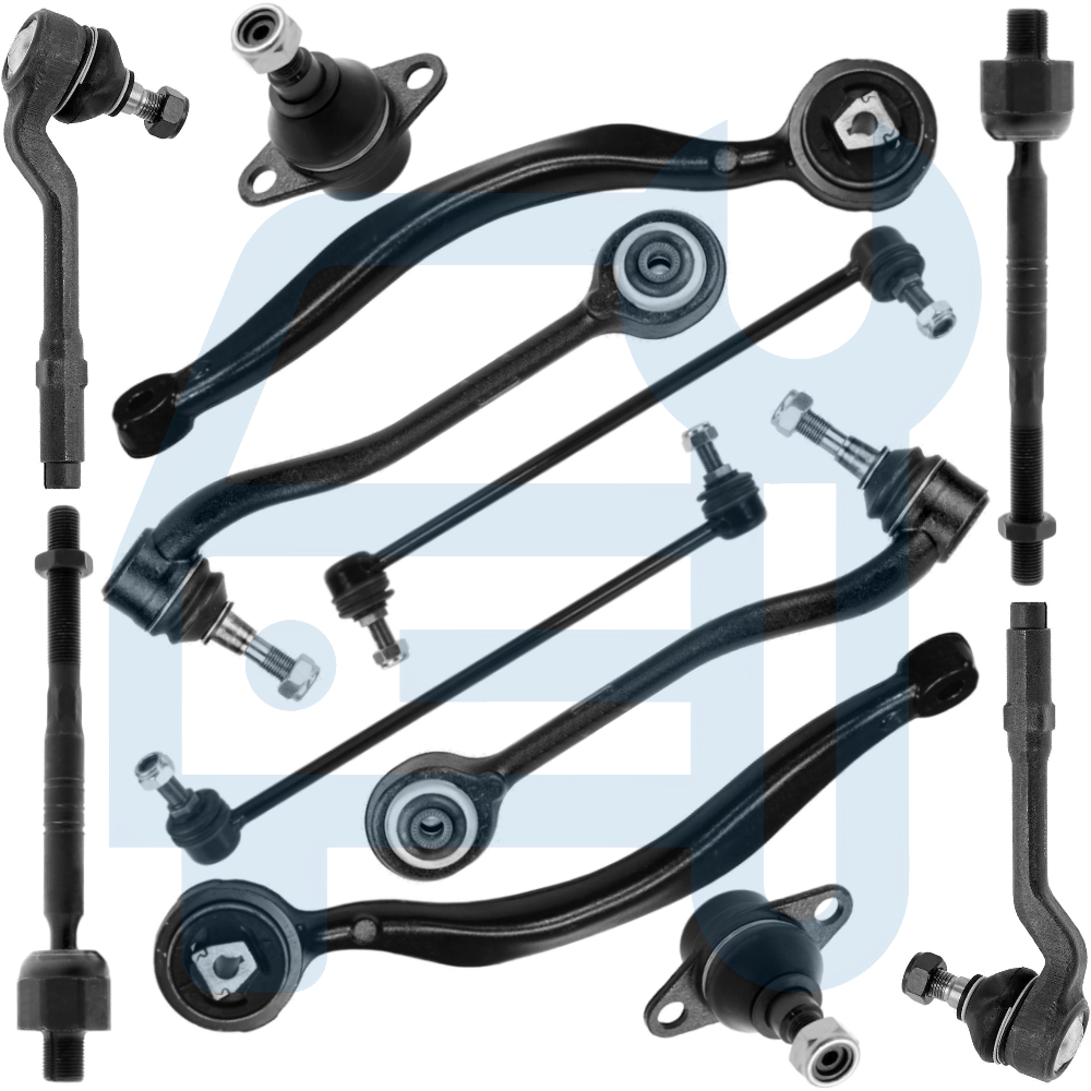 Kit Triangle Bras de Suspension Avant 12 Pièces pour BMW X5 E53