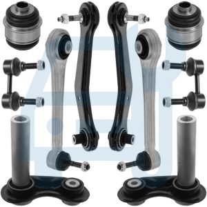 Kit Triangle Bras de Suspension Arrière 10 Pièces pour BMW X5 E53