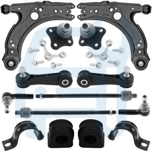 KIT TRIANGLE BRAS DE SUSPENSION AV VW GOLF IV 4 AUDI A3 8L SEAT LEON 1M 1.9 TDI
