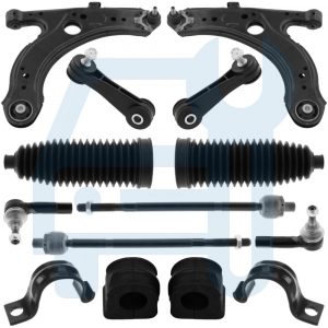 Audi A3 8L Vw Golf Iv 4 Bora Triangle Bras De Suspension Soufflet 16 Pcs Avant