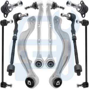 Kit Triangle Bras de Suspension Avant 12 Pièces pour BMW Série 5 E60 E61 XDrive 4×4 XI XD