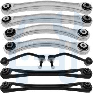 Kit Bras de Suspension Essieu Arrière 8 Pièces pour VW Touareg 7L