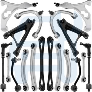 Kit Bras de Suspension Avant et Arrière 20 Pièces pour Audi Q7 4L