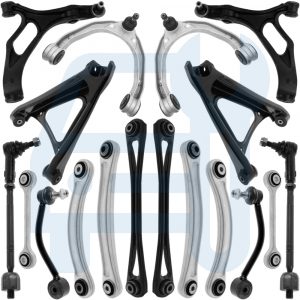Kit Bras de Suspension Avant et Arrière 20 Pièces pour VW Touareg 7L