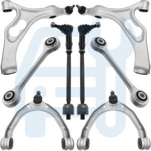 Kit Bras de Suspension Essieu Avant 10 Pièces pour Audi Q7 4L