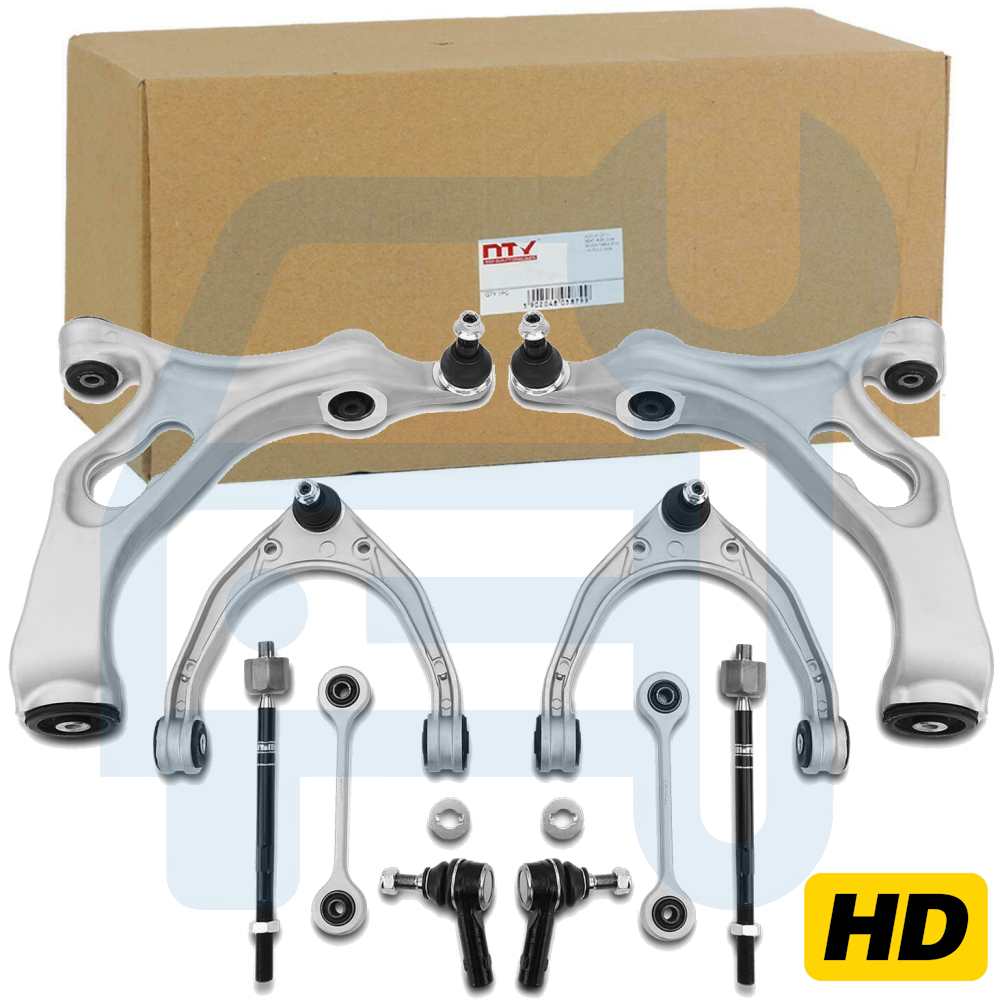 Kit Bras de Suspension Essieu Avant 10 Pièces pour Audi Q7 4L