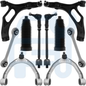 Kit Bras de Suspension Essieu Avant 12 Pièces pour VW Touareg 7L