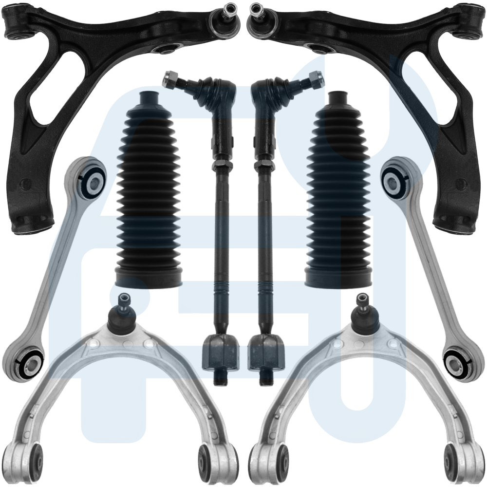 Kit Bras de Suspension Essieu Avant 12 Pièces pour VW Touareg 7L