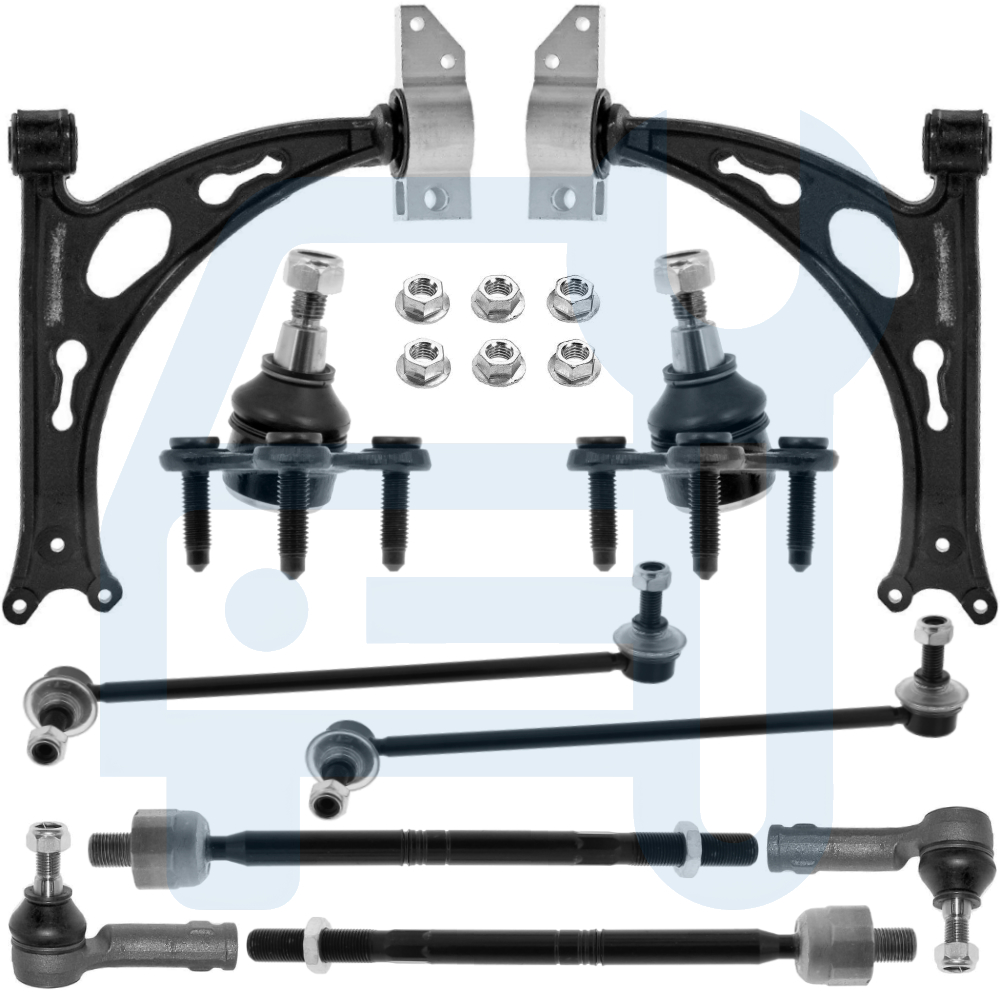 Kit Bras de Suspension Avant 10 Pièces pour Audi A3 8P 8PA Sportback