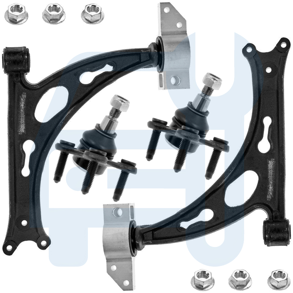 Kit Bras de Suspension Avant 4 Pièces pour Audi A3 8P 8PA Sportback