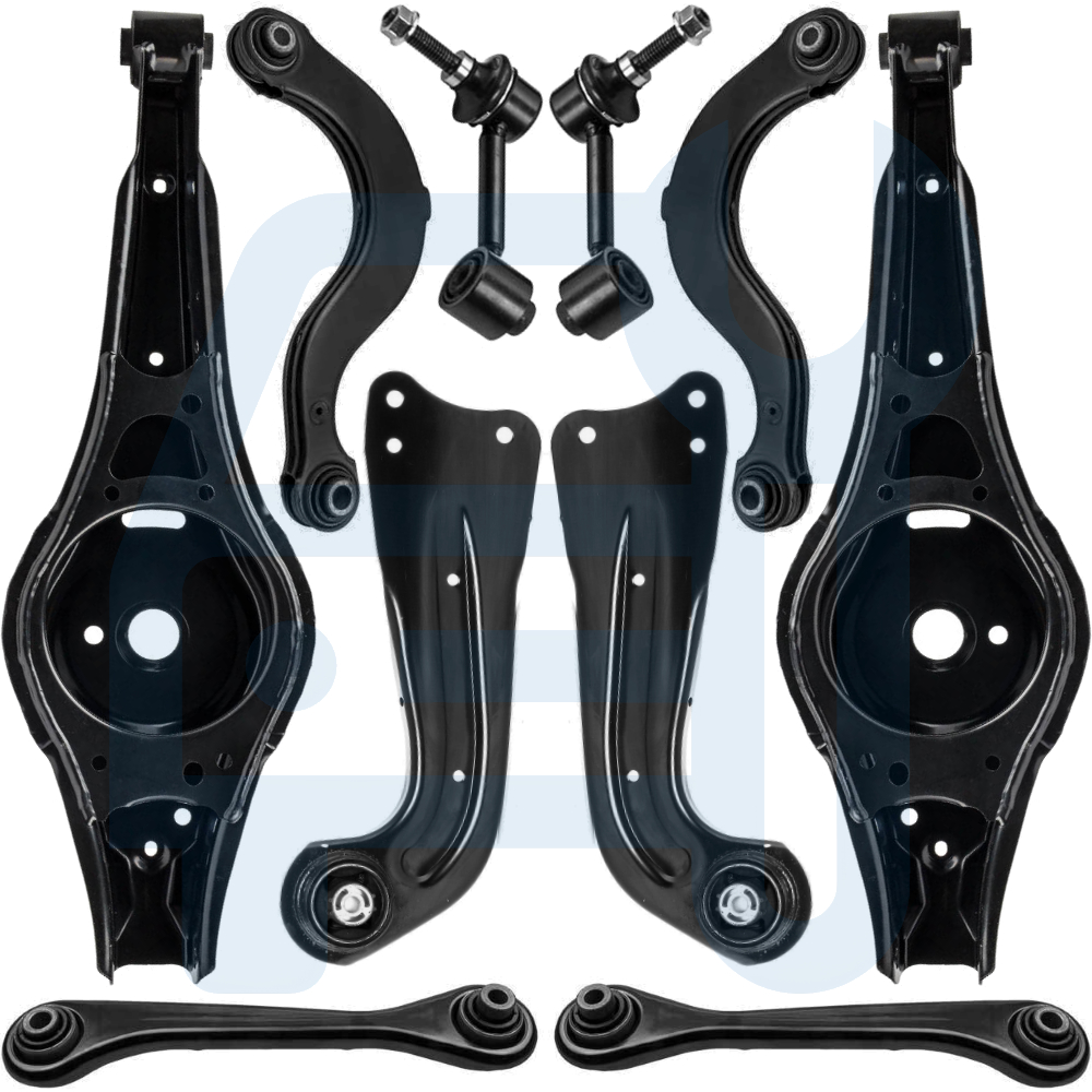 Kit Bras de Suspension Arrière 10 Pièces pour Audi A3 8P 8PA Sportback