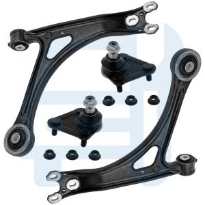 Kit Réparation Bras de Suspension Avant 4 Pièces pour Audi S3 8L TT 8N