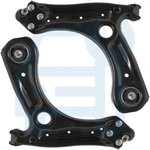 Kit Triangle Bras de Suspension Avant 2 Pièces pour Audi A1 8X Seat Ibiza VW Polo 6R