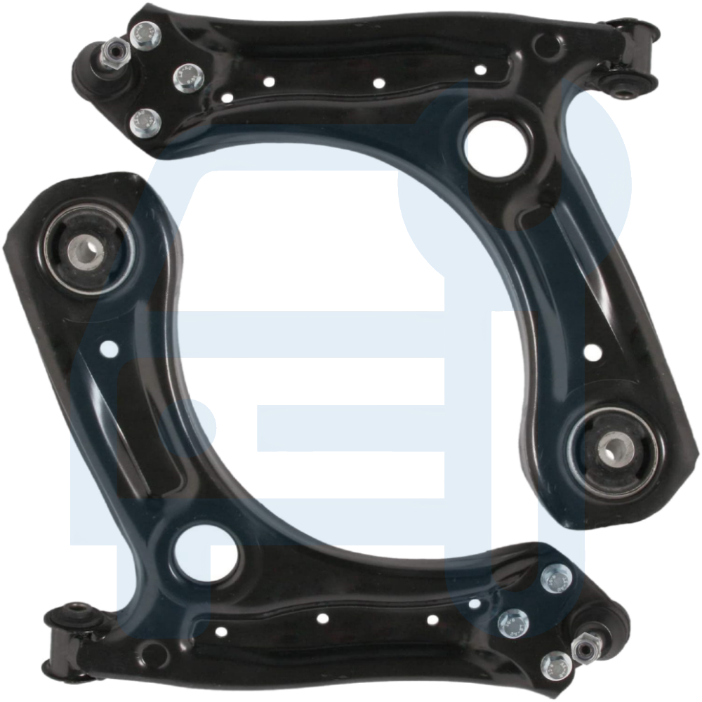 Kit Triangle Bras de Suspension Avant 2 Pièces pour Audi A1 8X Seat Ibiza VW Polo 6R