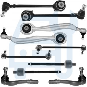 Kit Triangle Bras de Suspension Avant 10 Pièces pour Mercedes Benz Classe C W204 4MATIC