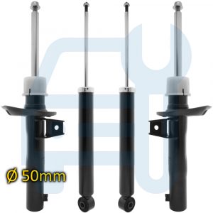 AUDI A3 8P SPORTBACK 8PA SEAT ALTEA 5P LEON 1P AMORTISSEUR GAZ AVANT ARRIÈRE Ø50