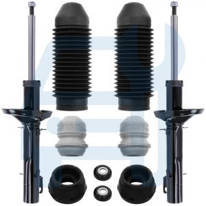 AUDI A3 8L 8L1 KIT AMORTISSEURS GAZ SUSPENSION COUPELLES BUTÉE SOUFFLETS AVANT