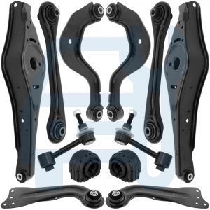 Kit Bras De Suspension Essieu Arrière 12 Pièces pour Audi A3 8P 8PA Sportback Q3