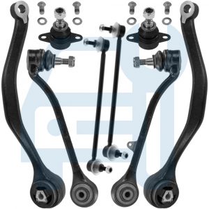 BMW X3 E83 Triangle Bras De Suspension Biellette Barre Stabilisatrice Avant 8Pcs