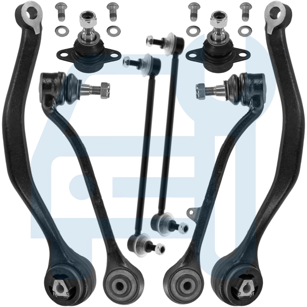 BMW X3 E83 Triangle Bras De Suspension Biellette Barre Stabilisatrice Avant 8Pcs