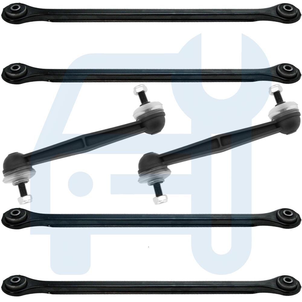 Kit Triangle Bras de Suspension Barre Stab Arrière 4 Pièces pour Alfa Romeo 147