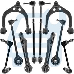KIT TRIANGLE BRAS DE SUSPENSION ESSIEU AVANT 12 PIECES CHRYSLER 300C & TOURING