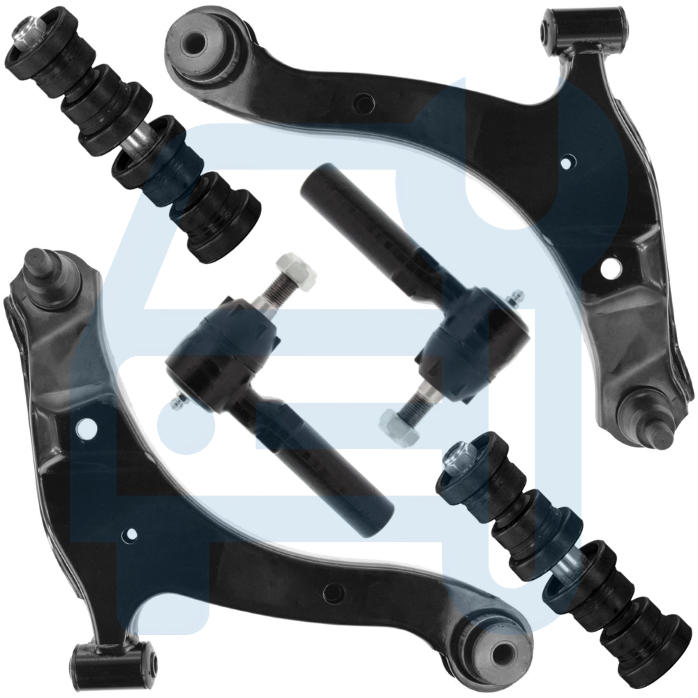 CHRYSLER PT CRUISER KIT TRIANGLE BRAS DE SUSPENSION ROTULE BIELLETTE AVANT 6 PCS