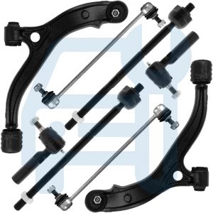 CHRYSLER VOYAGER III GS TRIANGLE BRAS DE SUSPENSION ROTULE BIELLETTE AVANT 8 PCS
