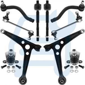 KIT TRIANGLE BRAS DE SUSPENSION AVANT 10 PCS VW SHARAN FORD GALAXY SEAT ALHAMBRA