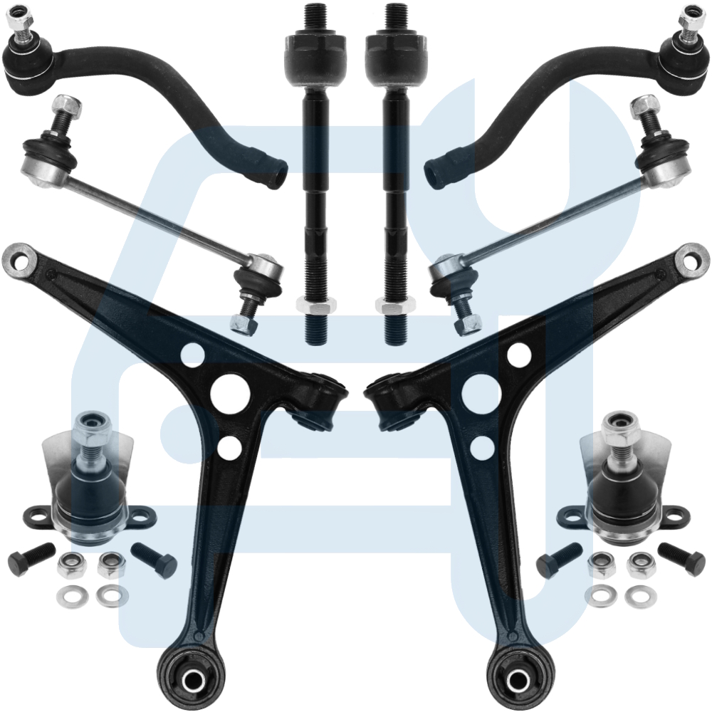 KIT TRIANGLE BRAS DE SUSPENSION AVANT 10 PCS VW SHARAN FORD GALAXY SEAT ALHAMBRA