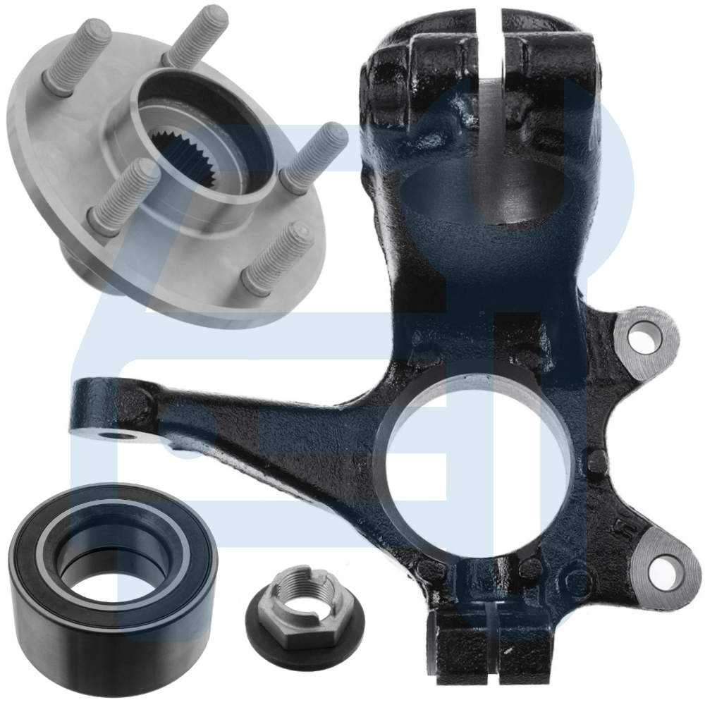 FORD MONDEO III 3 B4Y B5Y BWY PORTE FUSEE D'ESSIEU MOYEU ROULEMENT AVANT GAUCHE