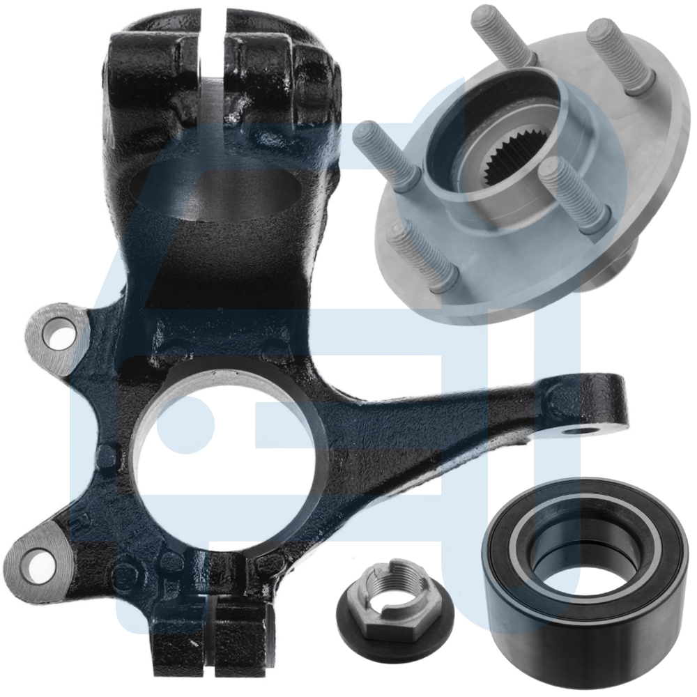 FORD MONDEO III 3 B4Y B5Y BWY PORTE FUSEE D'ESSIEU MOYEU ROULEMENT AVANT DROIT