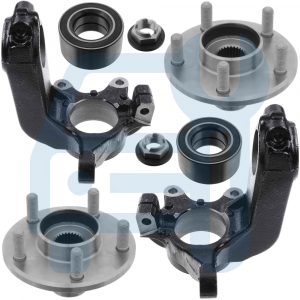 FORD MONDEO III 3 B4Y B5Y BWY PORTE FUSEE D'ESSIEU MOYEU ROUE ROULEMENT AVANT