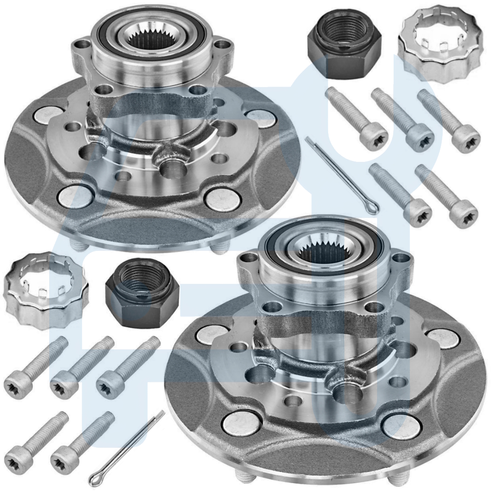 2x ROULEMENT DE ROUE MOYEU KIT AVANT FORD TRANSIT FA FD AVEC ABS PRÉMONTÉ 06-14