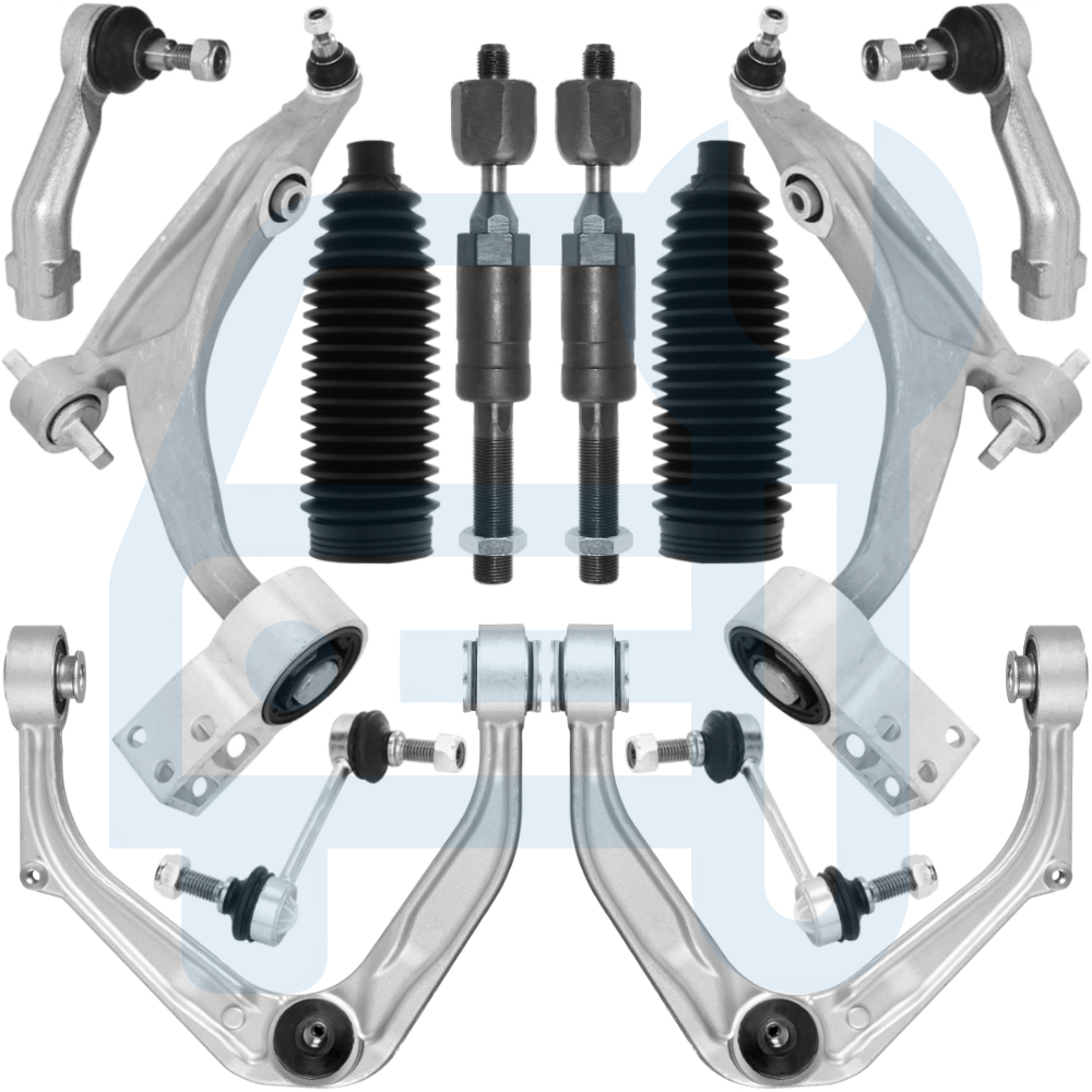 Kit Triangle Bras de Suspension Avant 12 Pièces pour Alfa Romeo Brera