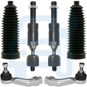 Kit Rotules de Direction Soufflet Essieu Avant 6 Pièces pour Alfa Romeo 159