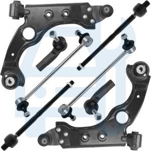 Kit Triangle Bras de Suspension Avant Inférieur 8 Pièces pour Alfa Romeo Giulietta