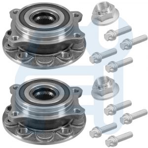 Kit Moyeu Roulement de Roue Essieu Avant 2 Pièces pour Alfa Romeo 159