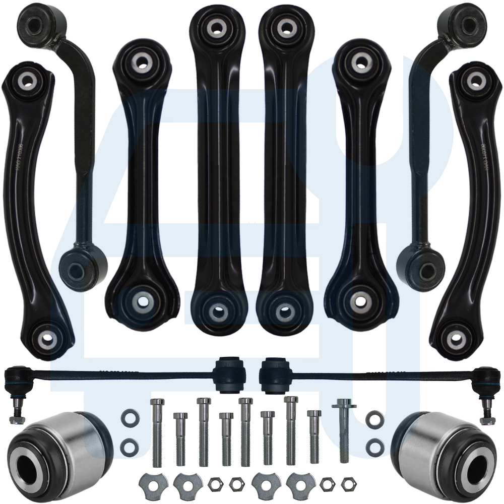 Kit Triangle Bras de Suspension Arrière 13 Pièces pour Mercedes Benz Classe C W203