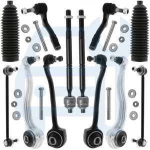 Kit Triangle Bras de Suspension Avant 13 Pièces pour Mercedes Benz Classe C W203