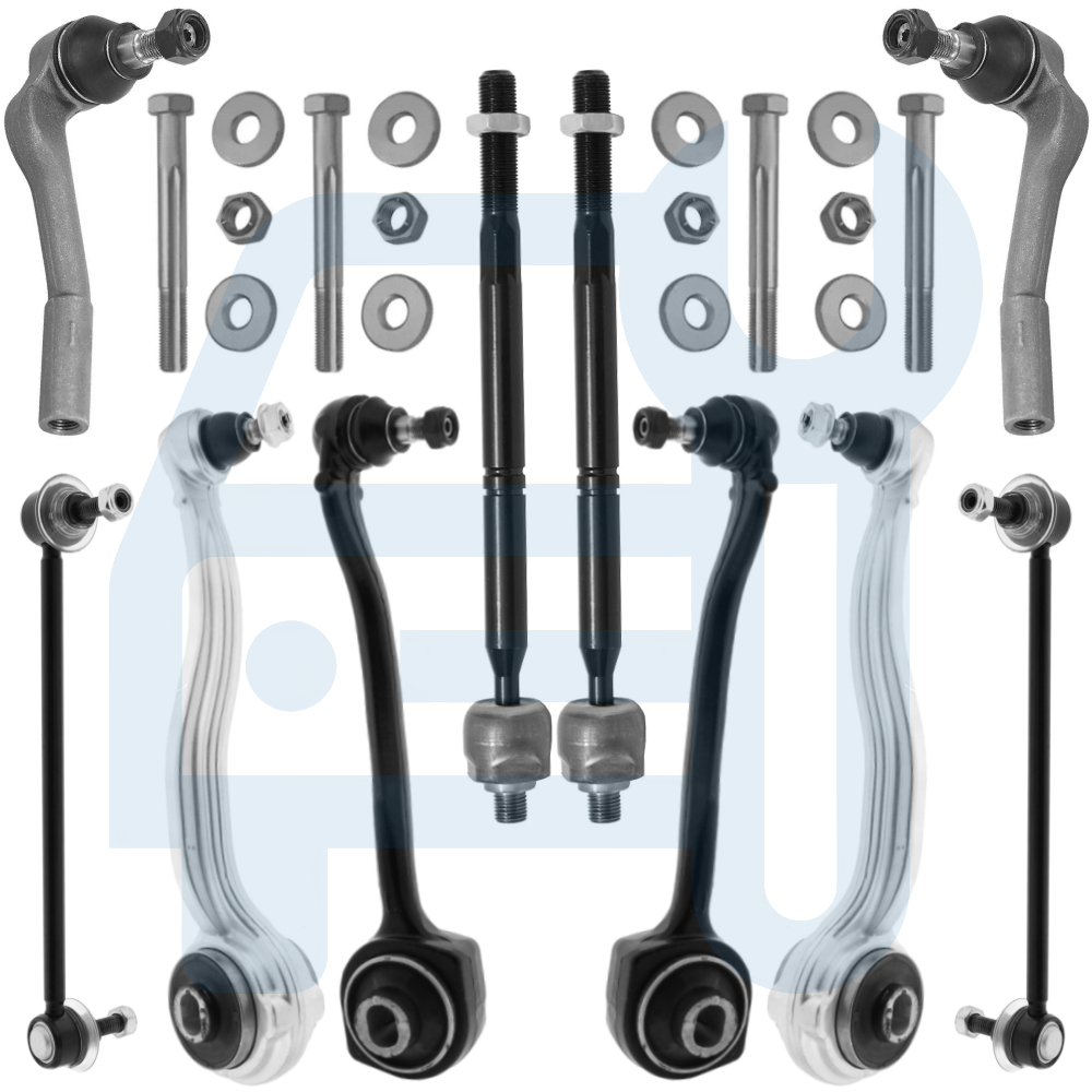Kit Triangle Bras de Suspension Avant 11 Pièces pour Mercedes Benz Classe C W203