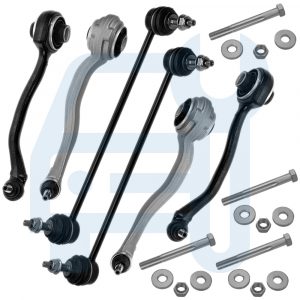 Kit Triangle Bras de Suspension Avant 6 Pièces & Visserie pour Mercedes CLK W209 C209 A209