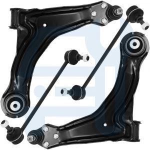 Kit Triangle Bras de Suspension Avant 4 Pièces pour Mercedes Classe V Vito W638