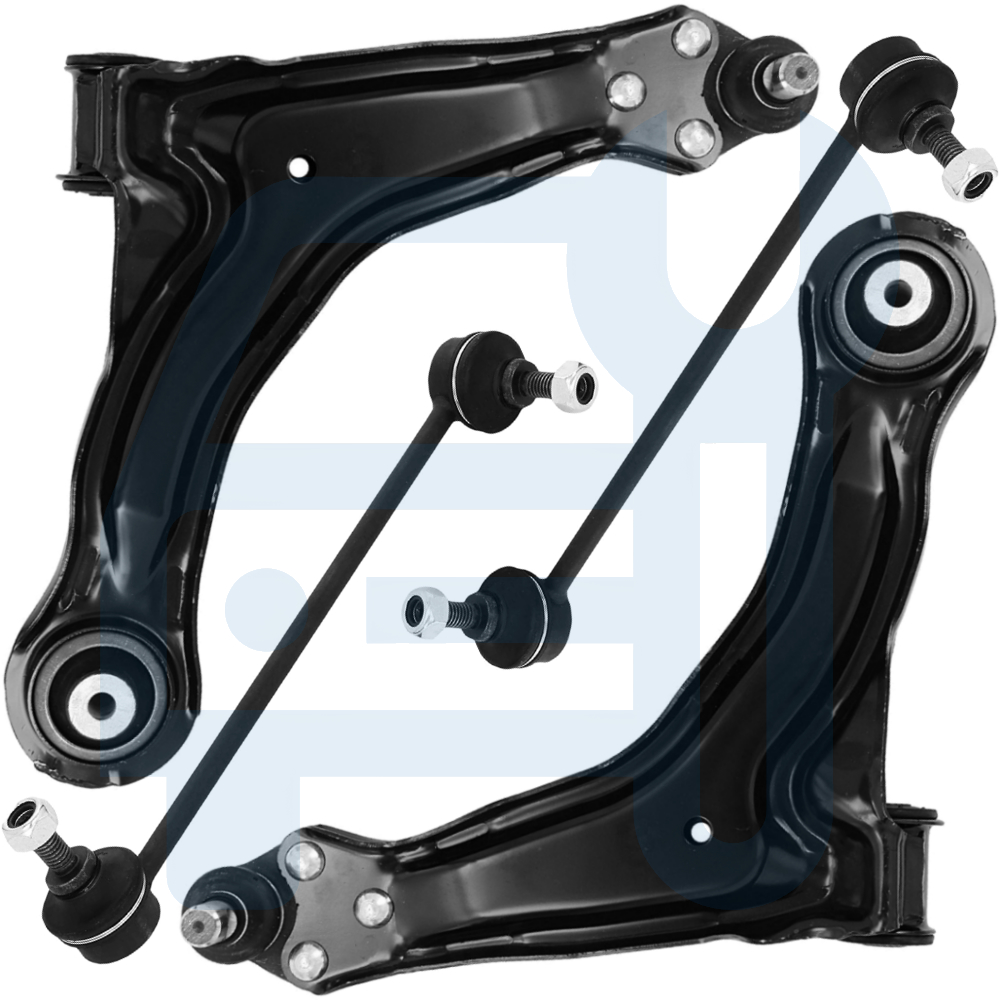 Kit Triangle Bras de Suspension Avant 4 Pièces pour Mercedes Classe V Vito W638