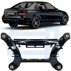 Corps d’Essieu Plot de Berceau Arrière pour Mercedes Classe C W204 Berline