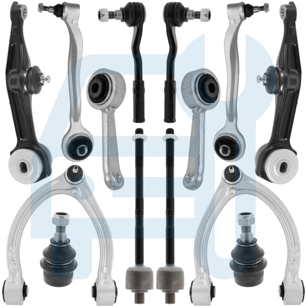 Kit Triangle Bras de Suspension Avant 14 Pièces pour Mercedes CL Coupé C215