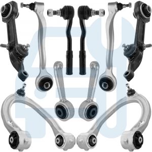 Kit Triangle Bras de Suspension Avant 10 Pièces pour Mercedes Classe S W220
