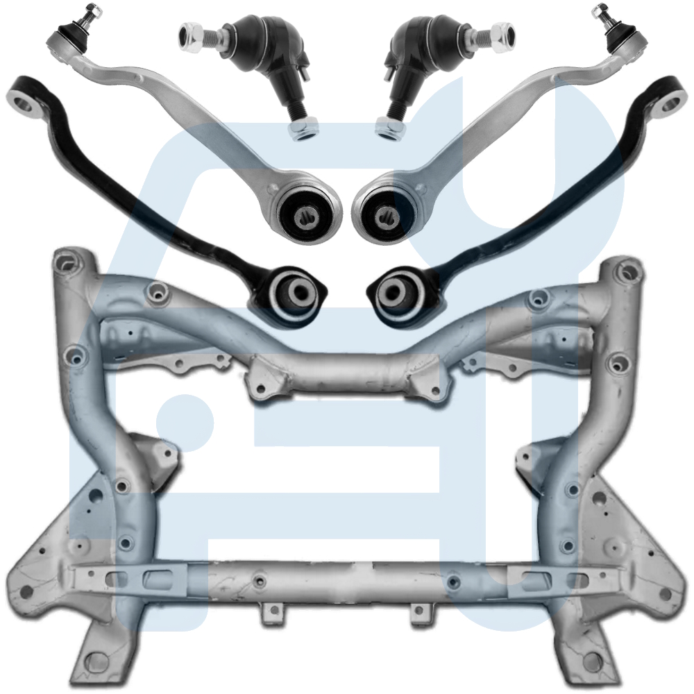 Plot de Berceau Moteur & Bras de Suspension Avant 7 Pièces pour Mercedes Classe E W212 S212 CLS C218