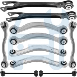 Kit Triangle Bras de Suspension Arrière 10 Pièces pour Mercedes Classe E W212 S212
